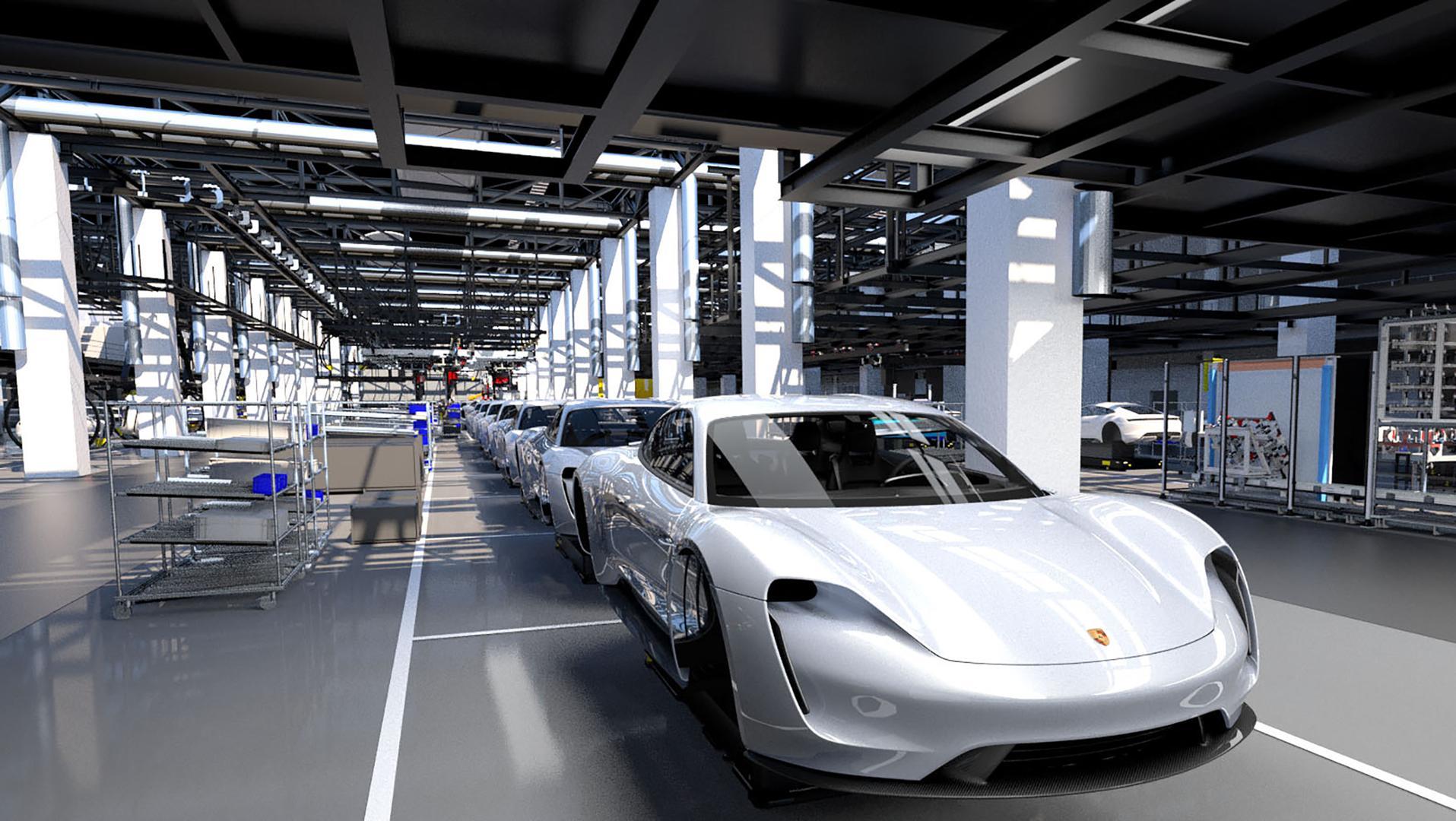 Porsche Taycan eléctrico genera 1.200 empleos