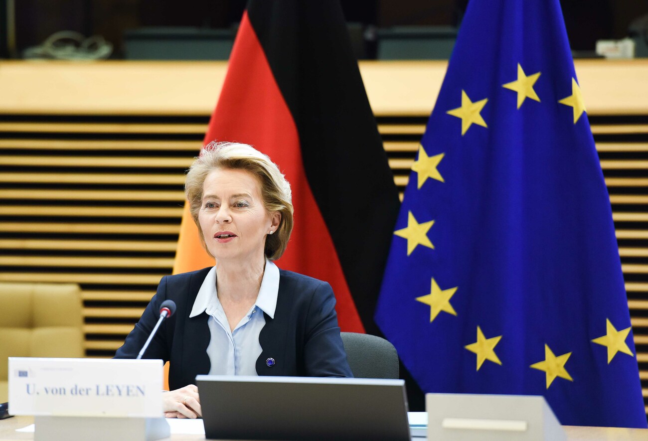 Ursula von der Leyen, presidenta de la Comisión Europea / EP