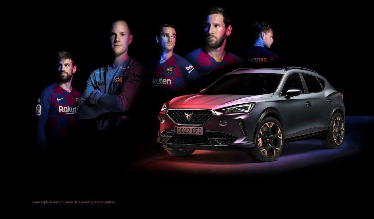 Cupra Formentor, nuevo coche oficial del FC Barcelona Cupra Formentor, nuevo coche oficial del FC Barcelona