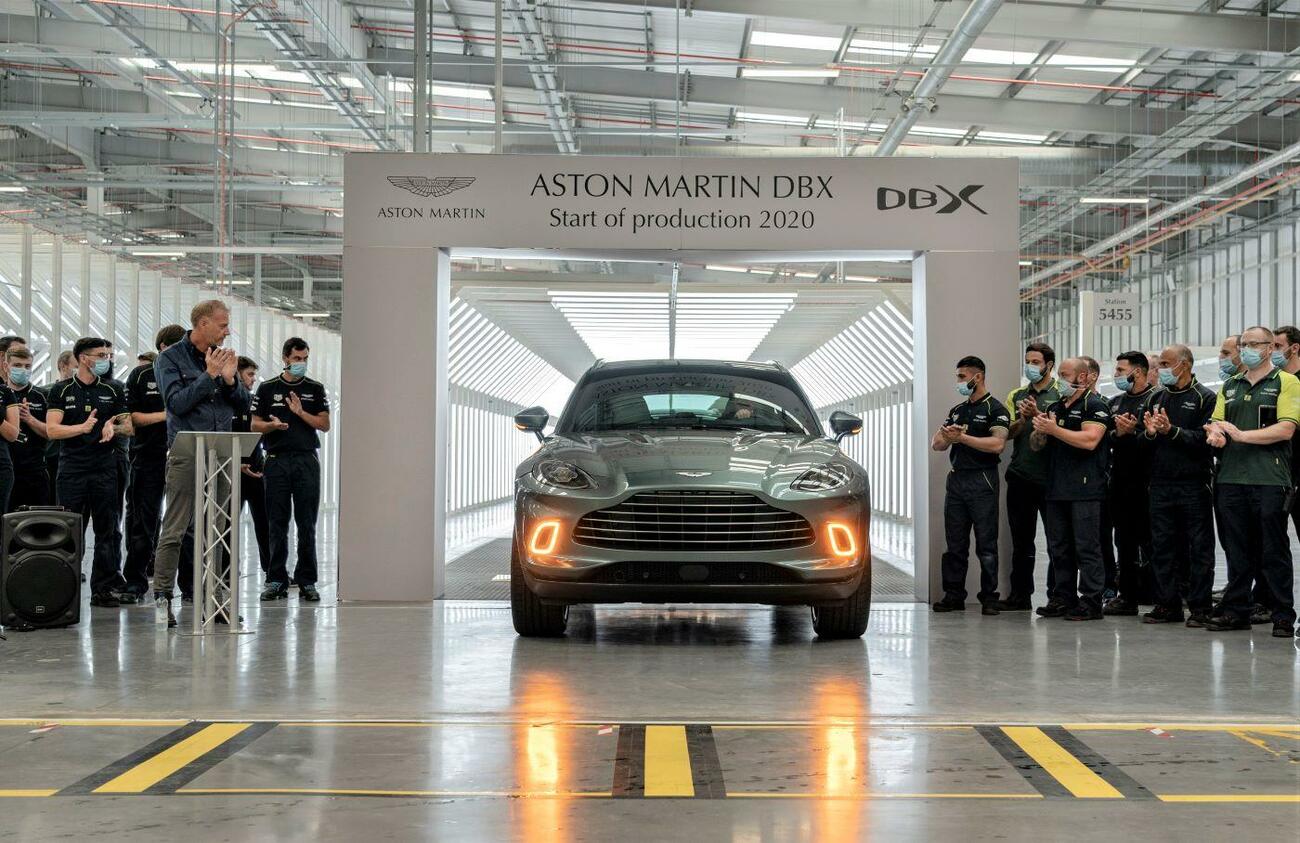 Inicio de la producción en serie de Aston Martin DBX Inicio de la producción en serie de Aston Martin DBX