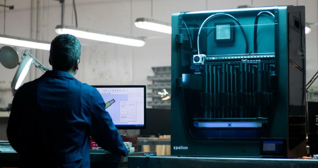 Una de las impresoras de BCN3D