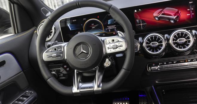 Interior del Mercedes GLA 2020