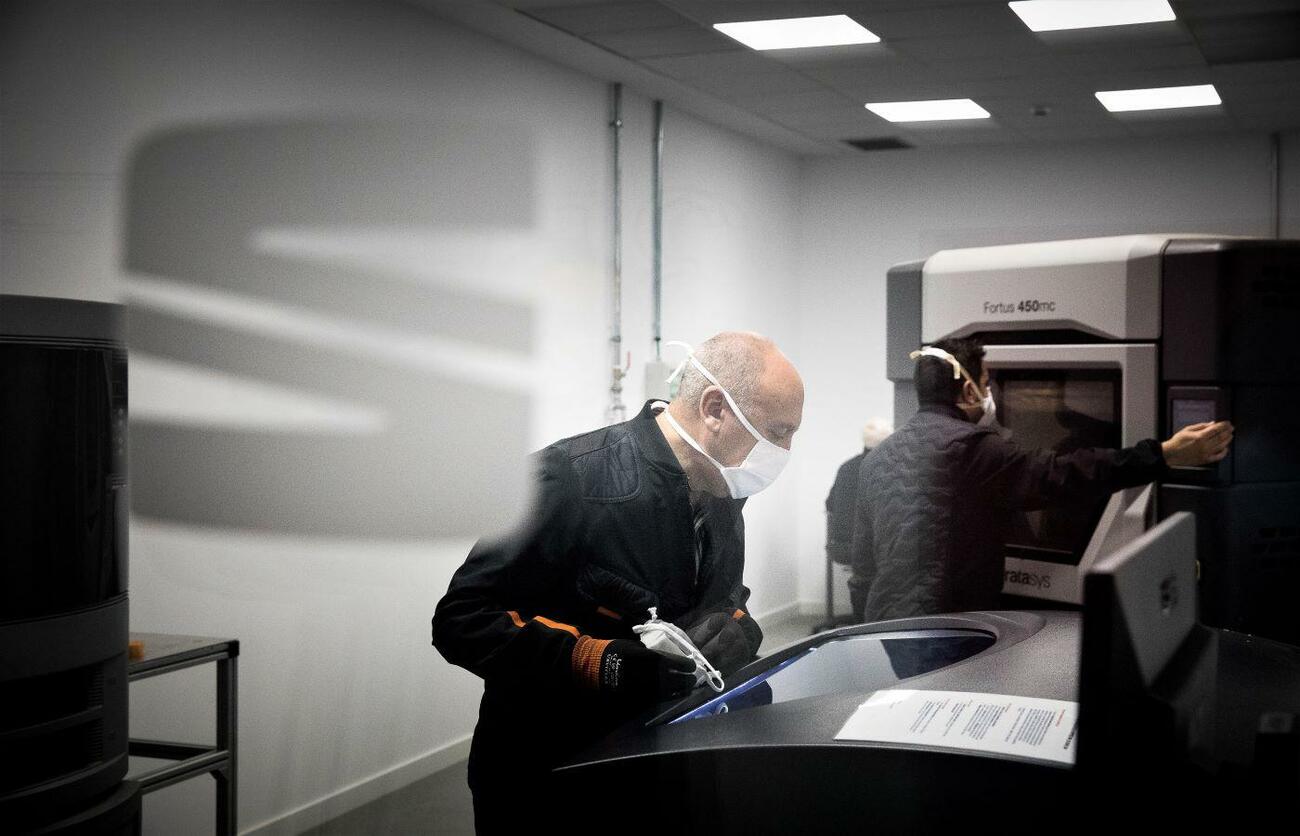 Laboratorio de impresión 3D de Seat Laboratorio de impresión 3D de Seat