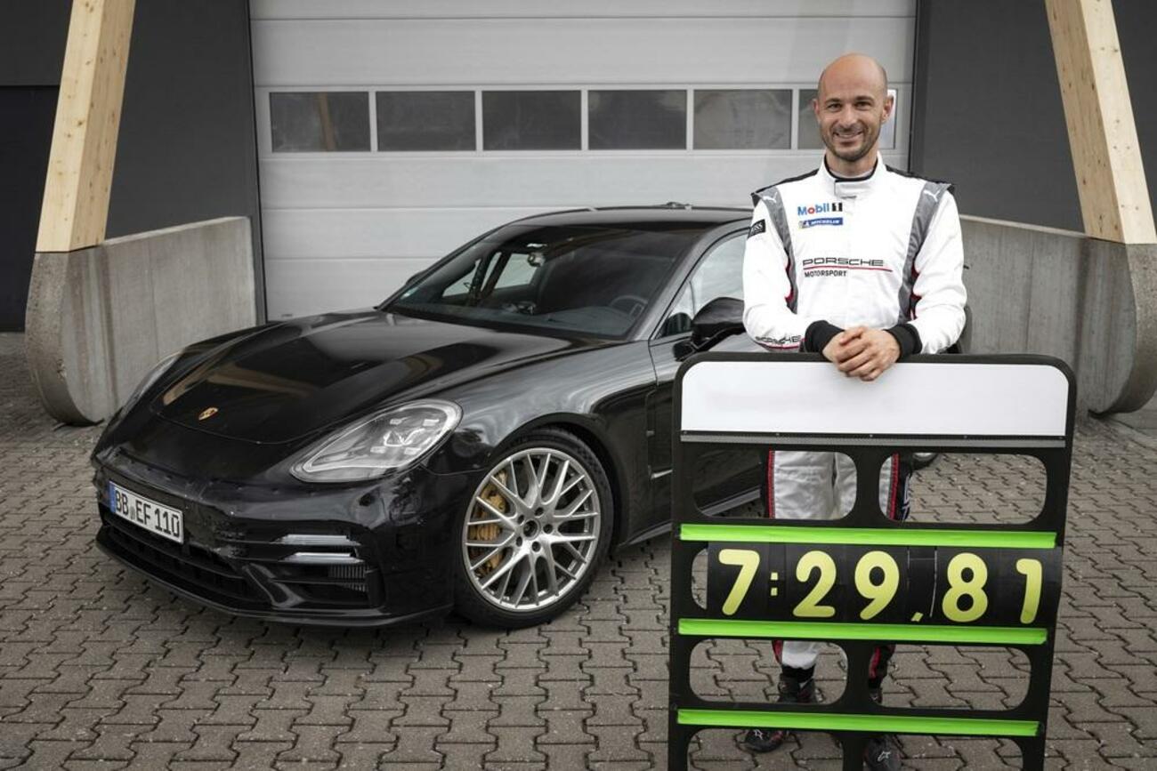 Lars kern logra el récord de vuelta en Nurburgring con un Porsche Panamera 