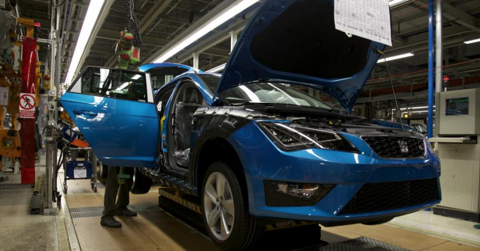 Producción en la fábrica de Seat de Martorell / SEAT