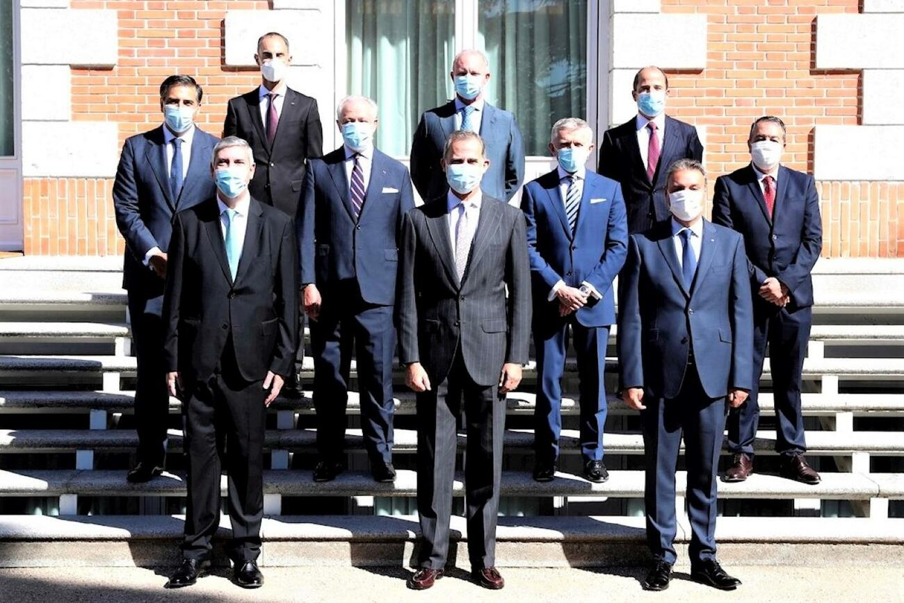 Encuentro de Anfac con el Rey / EFE / JOSÉ JIMÉNEZ / CASA SM EL REY