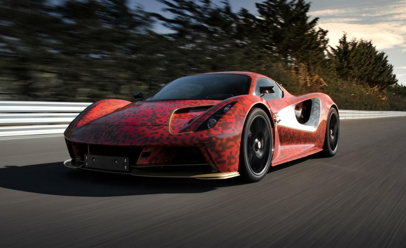 Prueba del Lotus Evija eléctrico / LOTUS