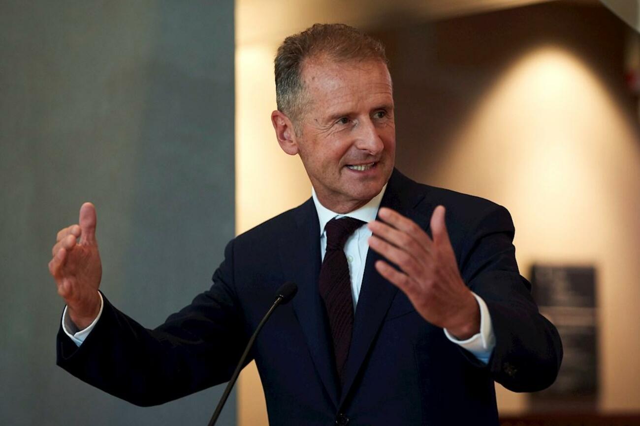 El presidente de Volkswagen, Herbert Diess / EFE / ALEJANDRO GARCÍA