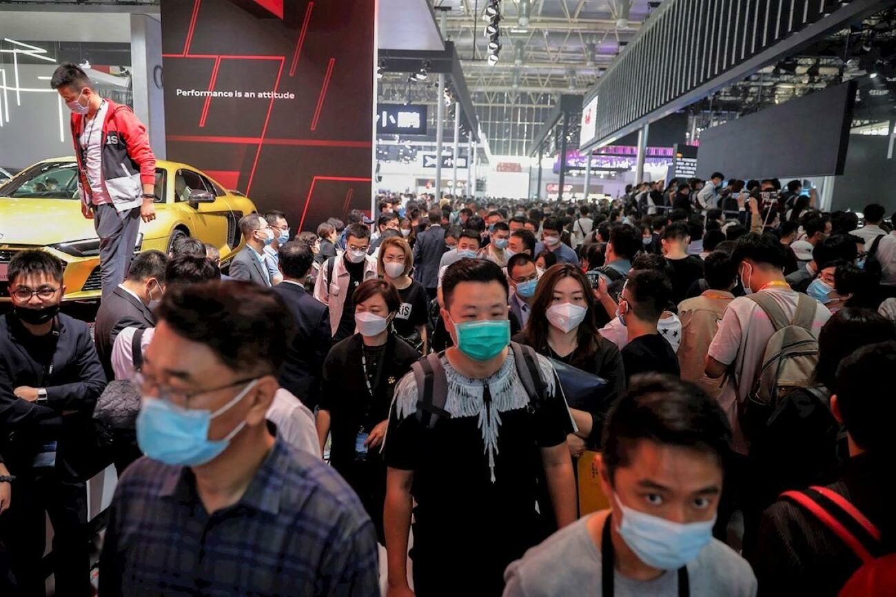 Salón del Automóvil de Pekín en septiembre de 2020 / EFE/EPA/WU HONG Salón del Automóvil de Pekín en septiembre de 2020 / EFE/EPA/WU HONG