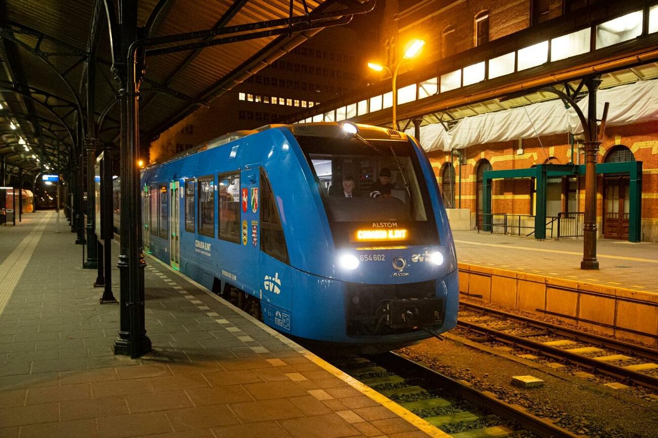Tren de hidrógeno de Alstom en circulación en Holanda
