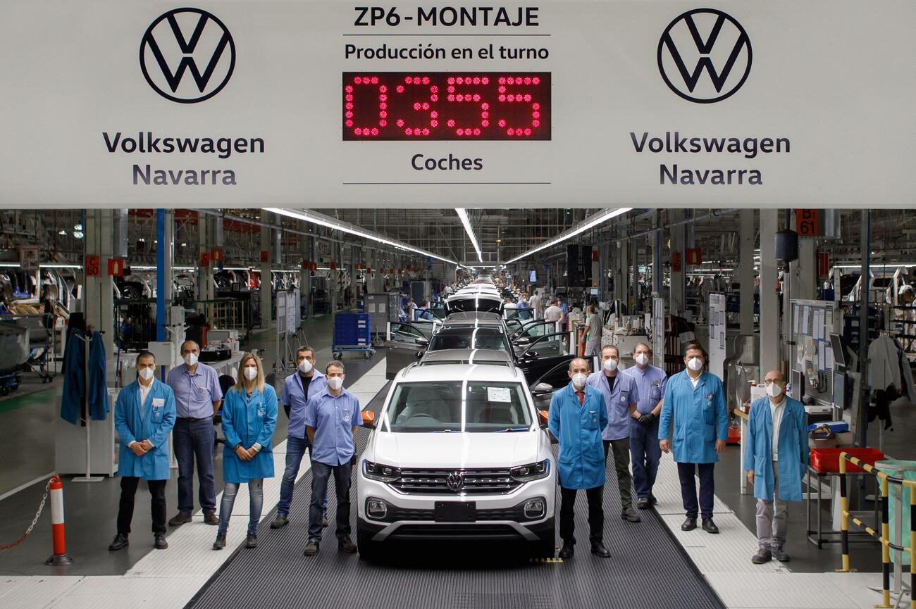 Nuevo máximo de producción en Volkswagen Navarra