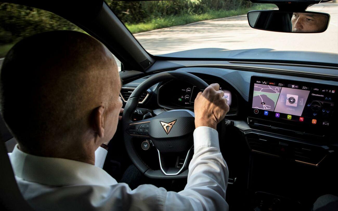 Al volante del Cupra Formentor / SEAT