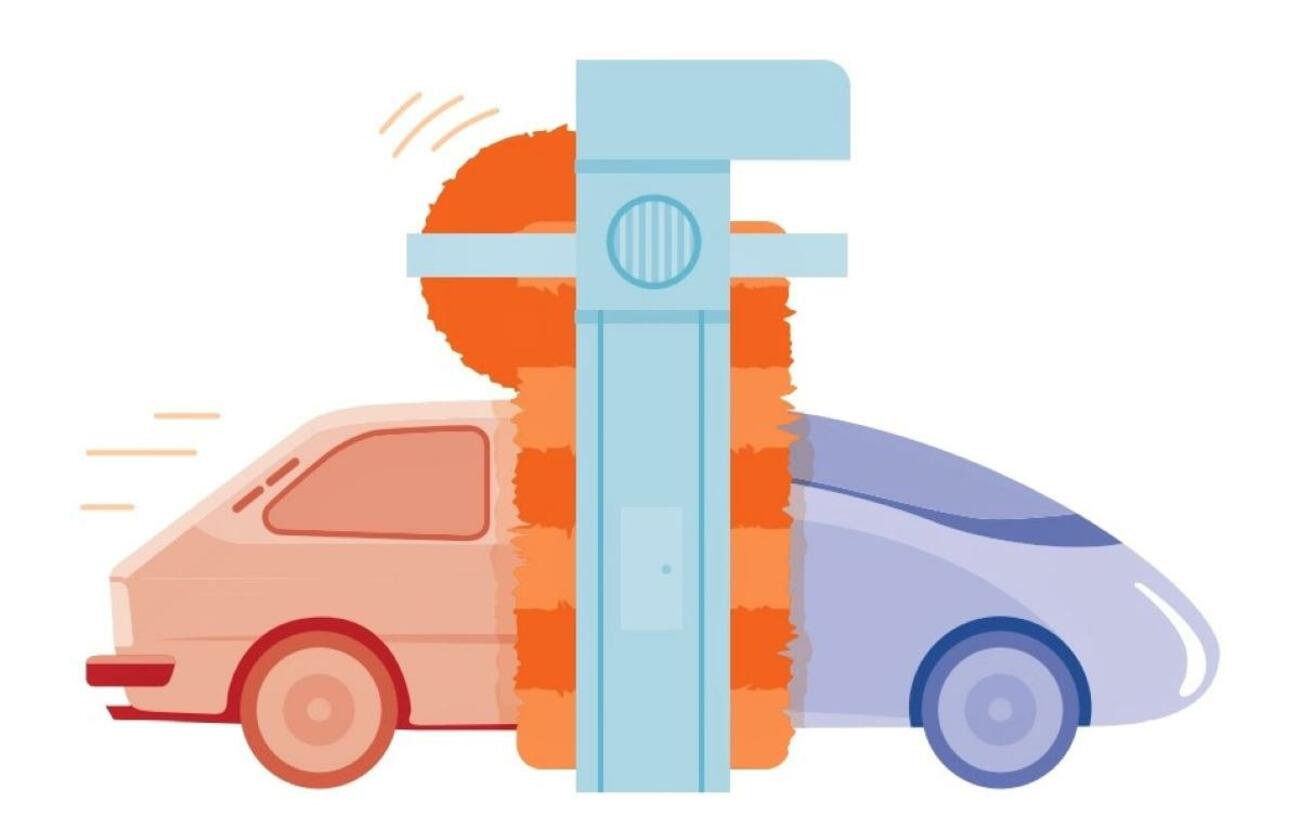 Imagen alegórica de la transformación de la automoción que propugna Reyes Maroto