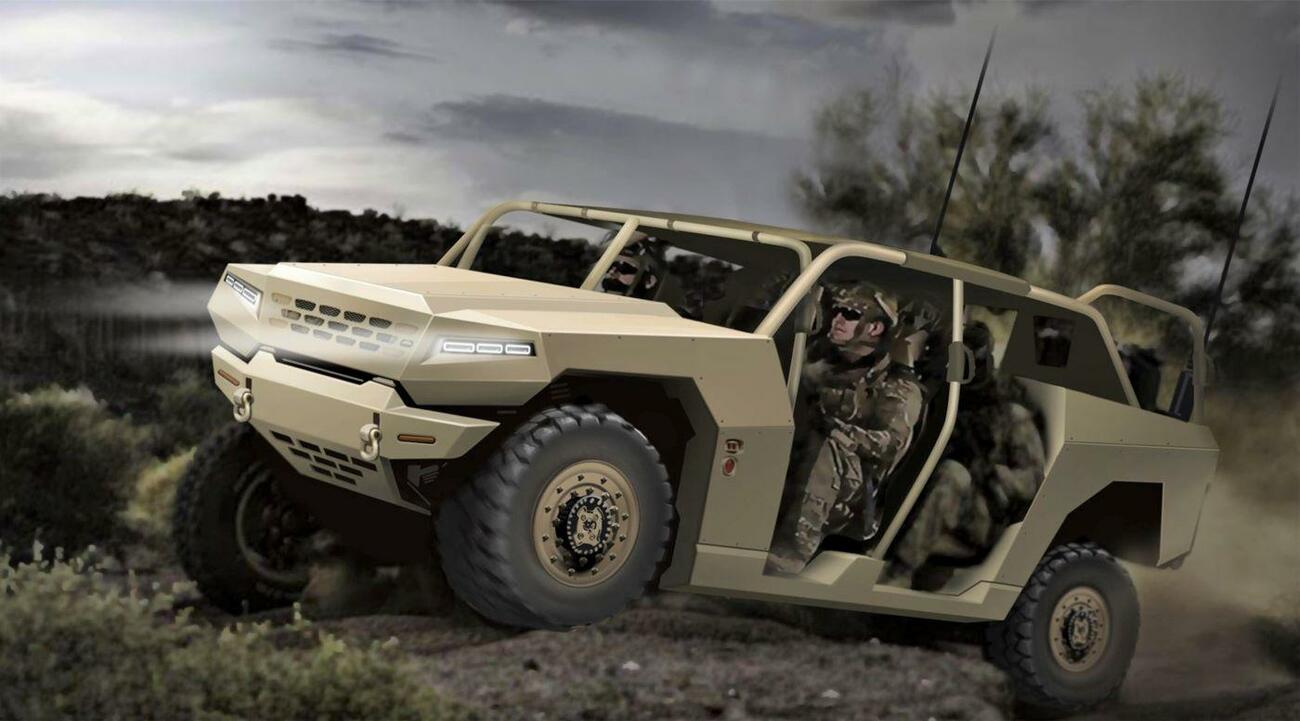 Vehículo militar todoterreno de Kia / KIA