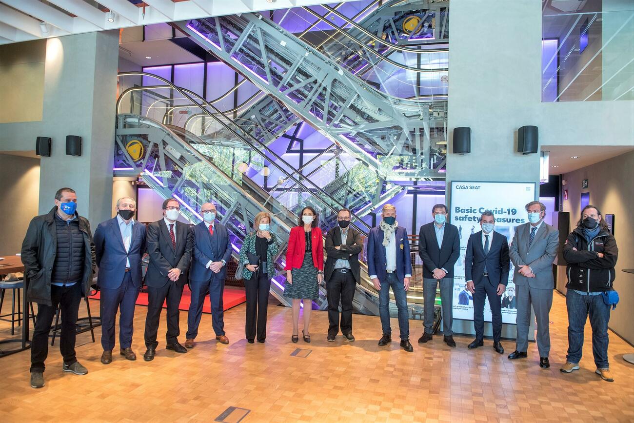 Participantes en Auto Mobility Trends en Casa Seat / SEAT