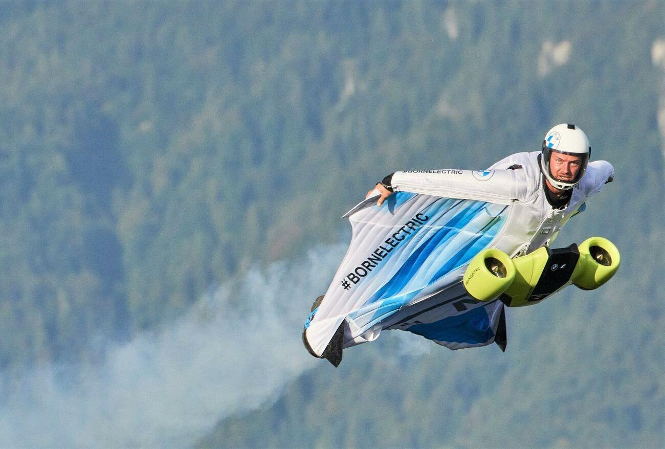 Traje volador eléctrico de BMW