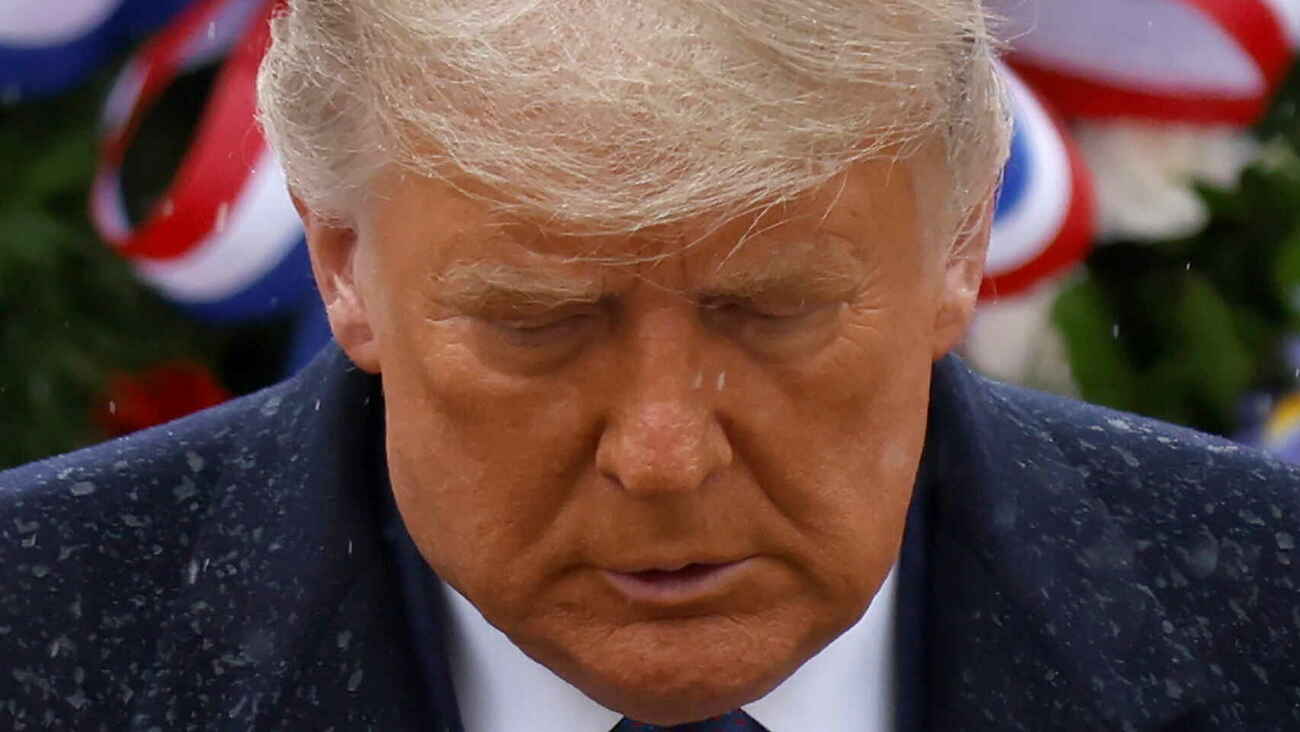 Donald Trump en un evento de homenaje a los veteranos de guerra / Reuters