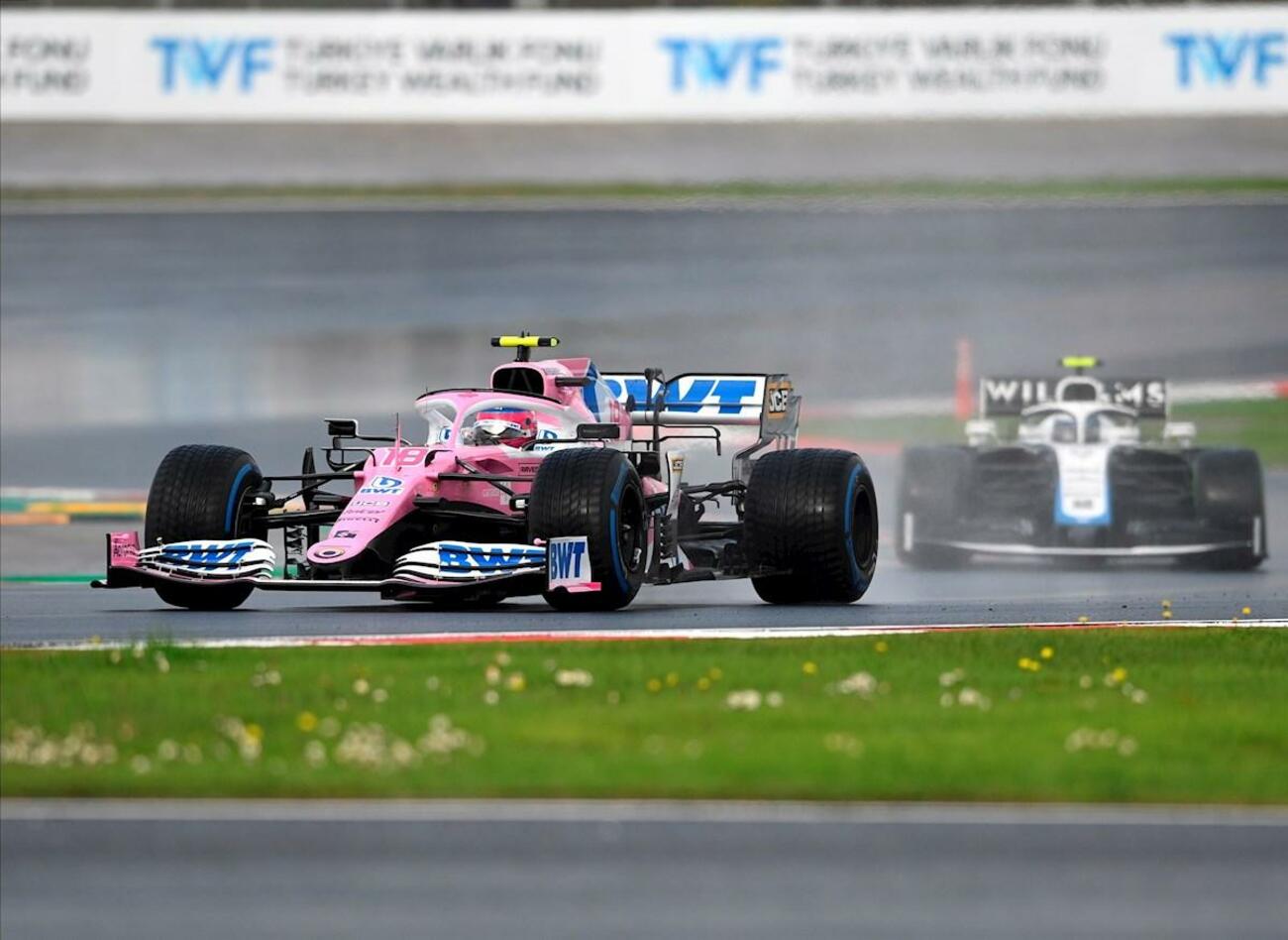 Lance Stroll, en la carrerar de F1 de Estambul / EFE / EPA / OZAN KOSE