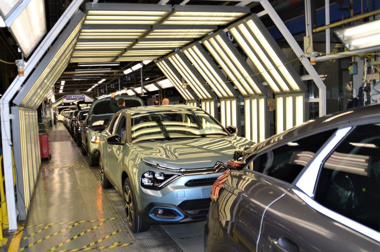 Producción del nuevo modelo Citroën C4 en la planta de Stellantis de Madrid Producción del nuevo modelo Citroën C4 en la planta de Stellantis de Madrid