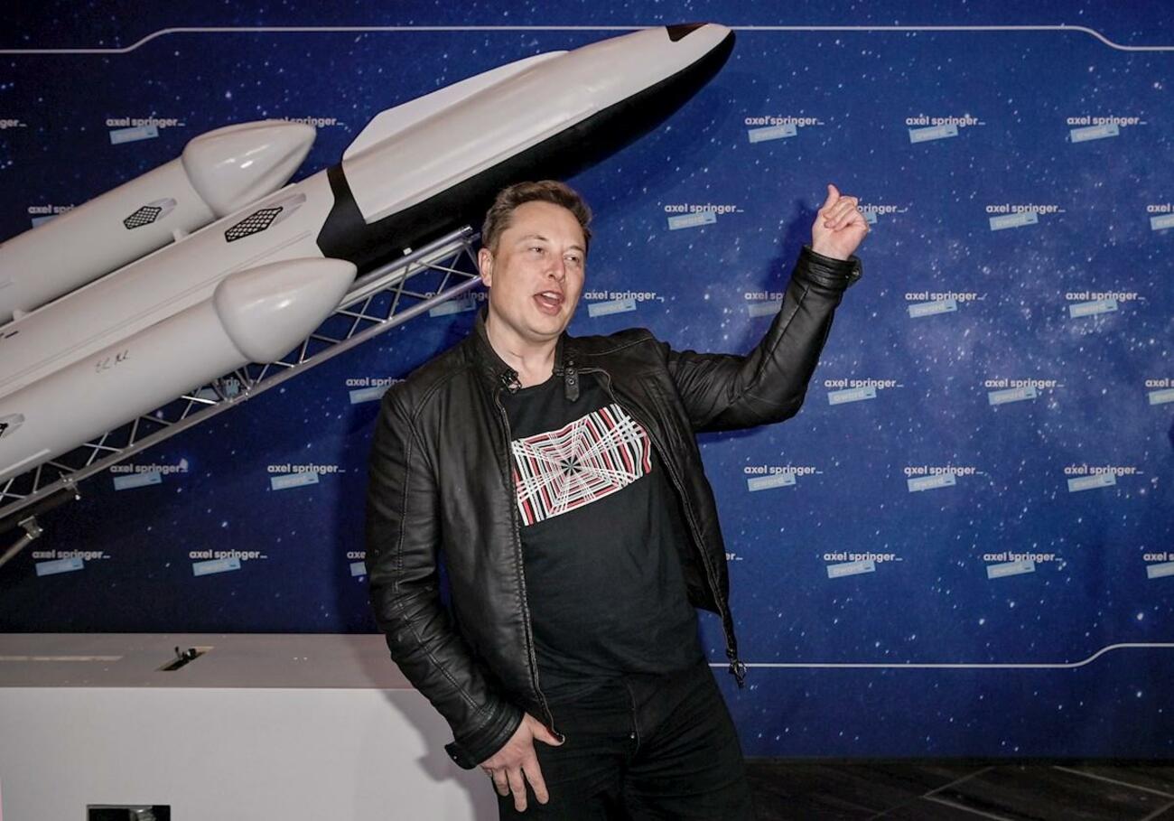 Elon Musk recibe un premio en Alemania