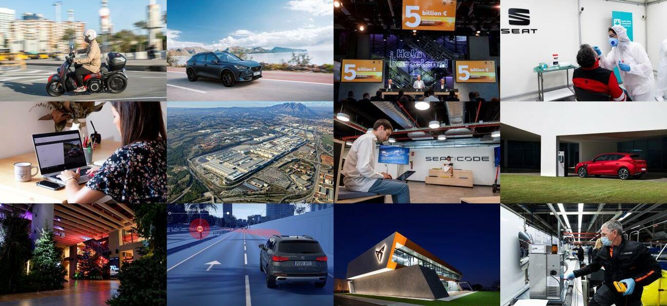 Resumen en imágenes del año 2020 para Seat