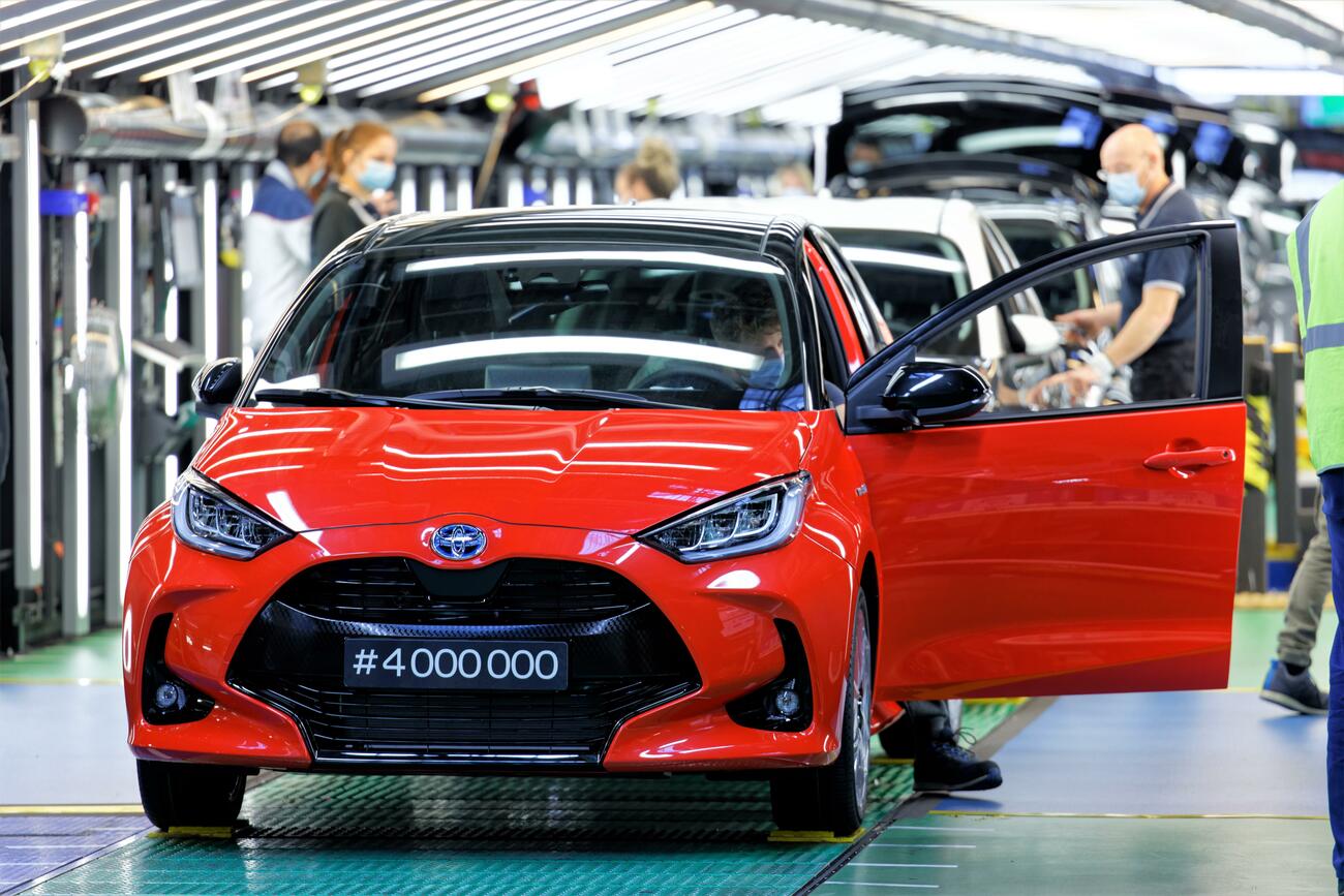 Producción del Toyota Yaris en la planta de Francia / TOYOTA Producción del Toyota Yaris en la planta de Francia / TOYOTA