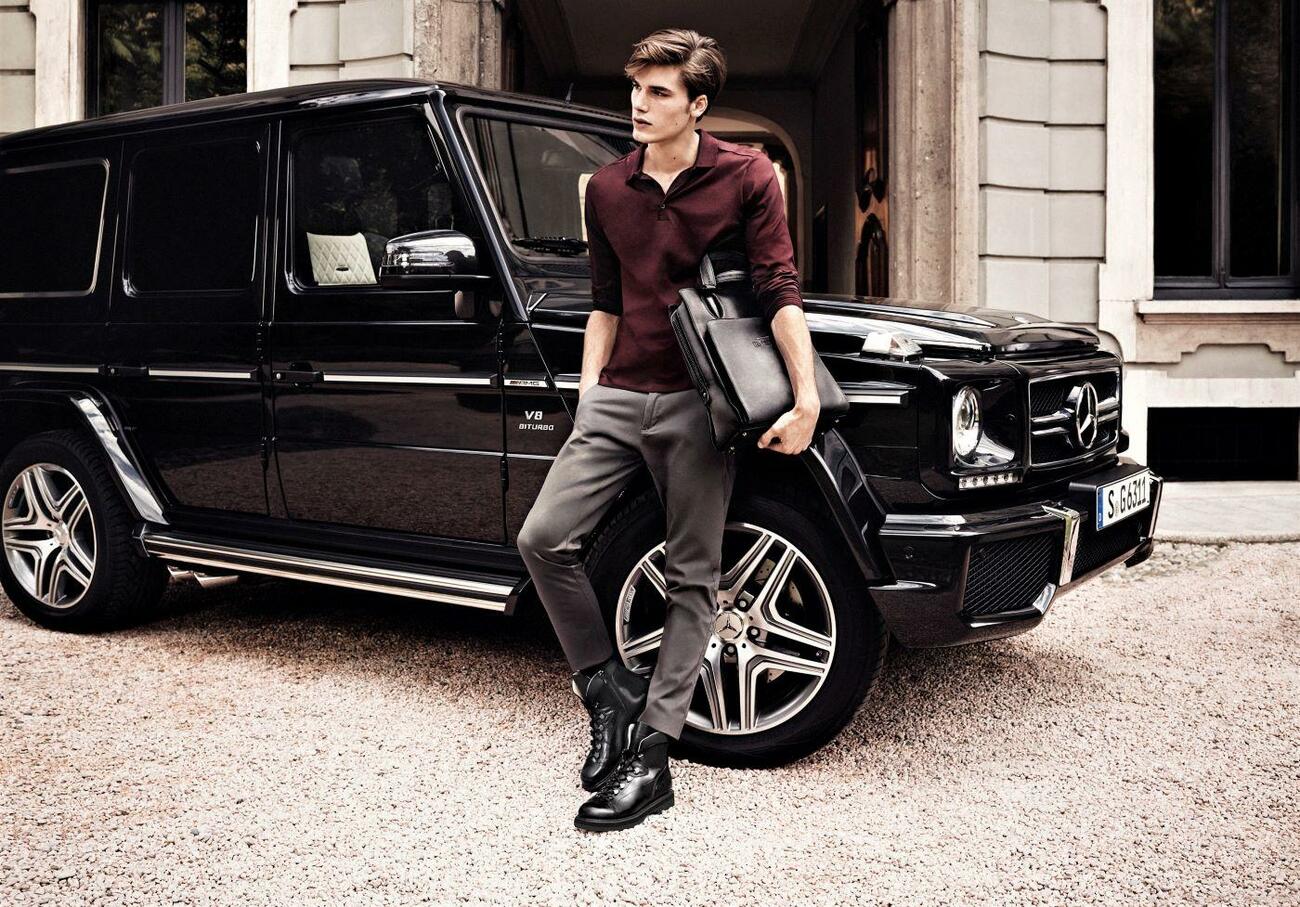 Bolsa con el estilo del Mercedes Clase G