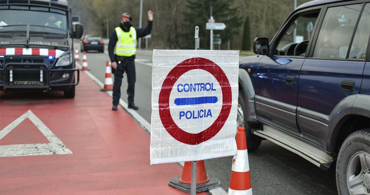Control policial para acceder a la Cerdanya / EP