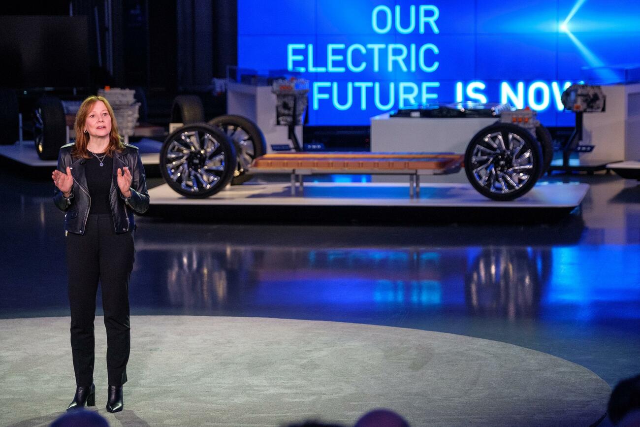 Mary Barra presenta la electrificación de General Motors / GM Mary Barra presenta la electrificación de General Motors / GM