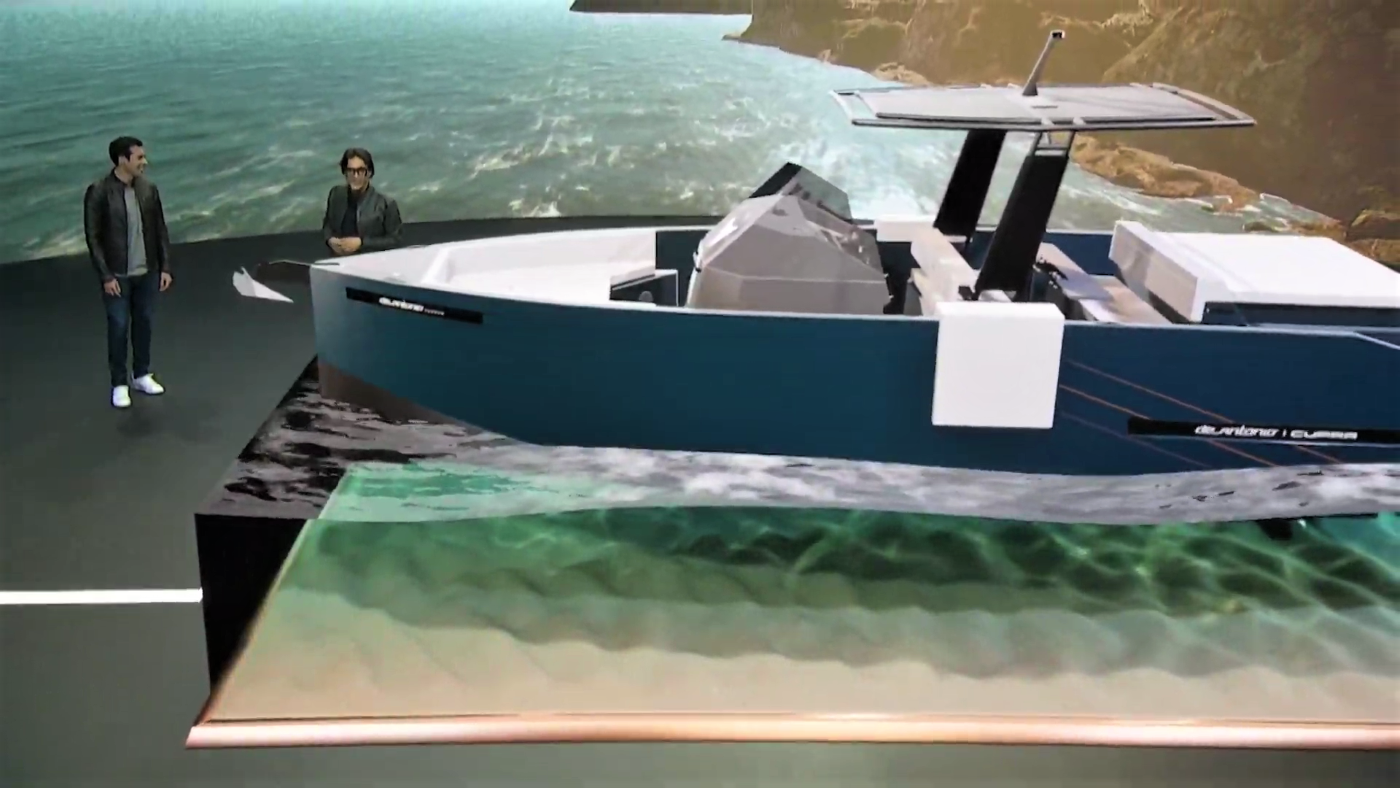 Yate con el diseño de Cupra Yate con el diseño de Cupra