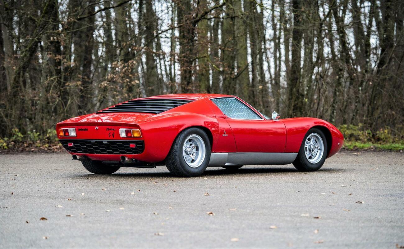 Lamborghini Miura que batió un récord en una subasta / LAMBORGHINI