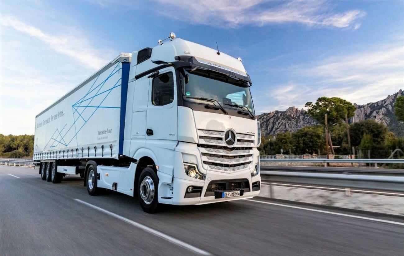 Uno de los modelos de camiones de Mercedes / DAIMLER