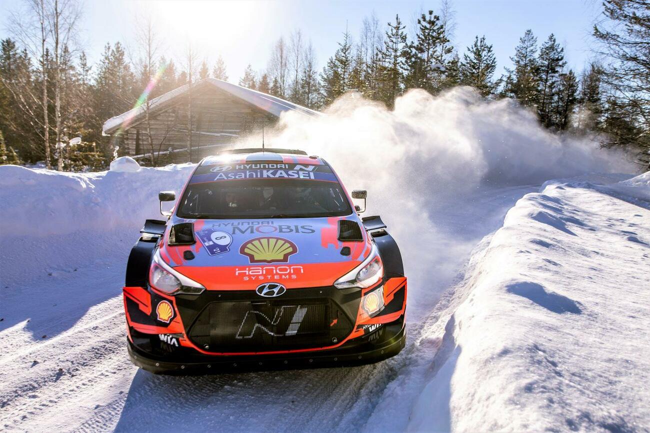 Tanak Ott en el Arctic Rally de Finlandia / NIJOS KATIKIS / DPPI / EUROPA PRESS