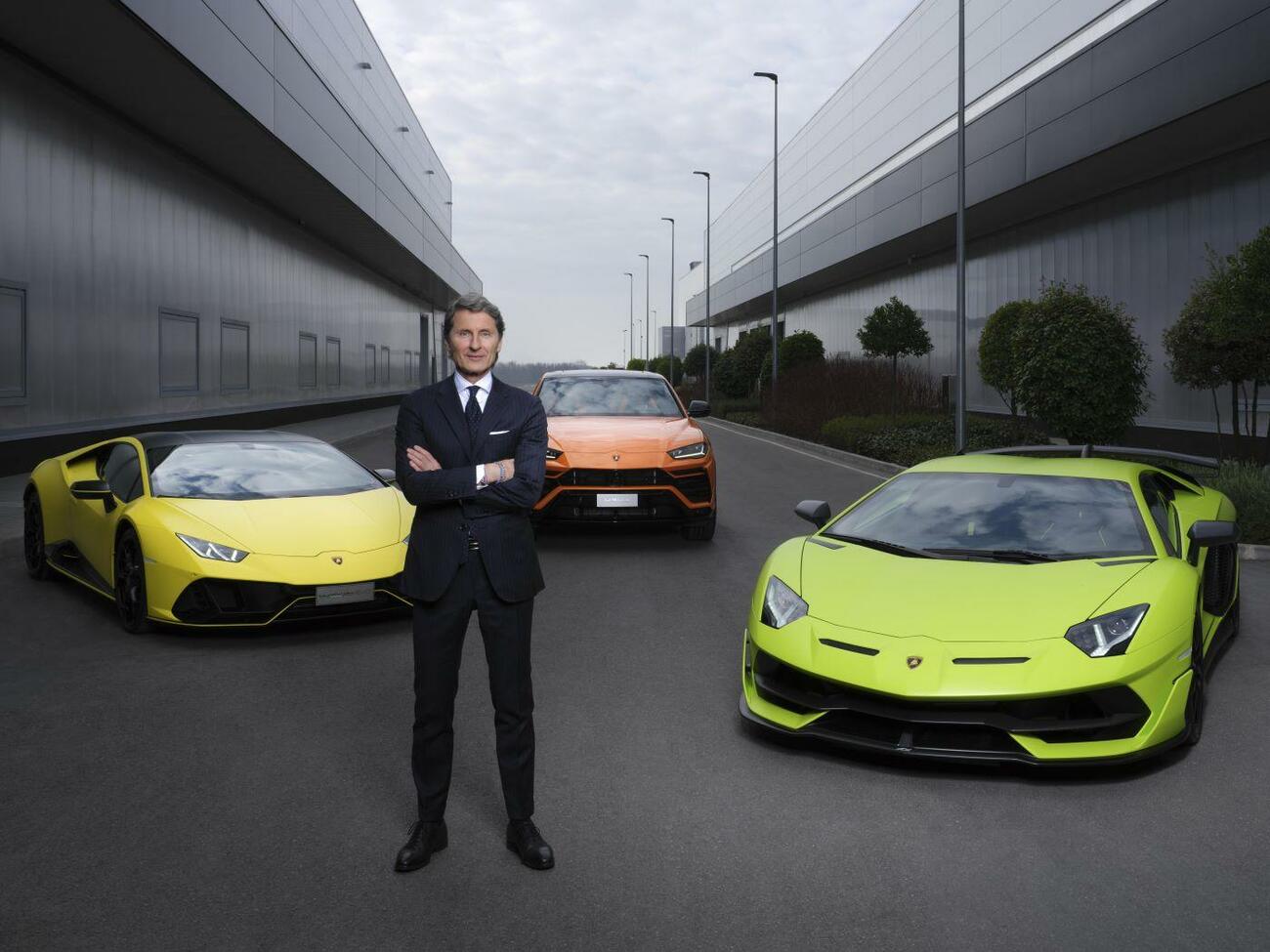 El presidente de Lamborghini, Stephan Winkelmann