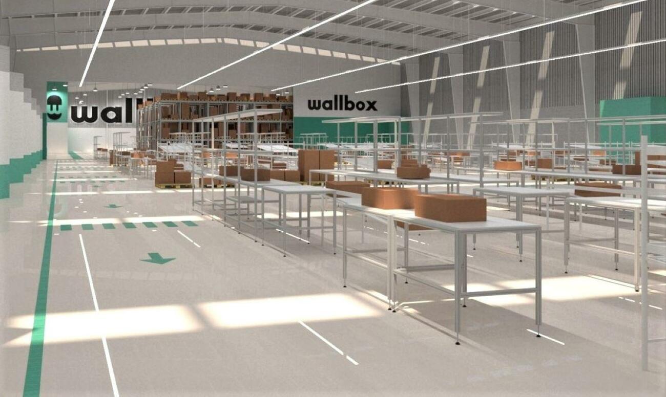 Aspecto que tendrá la nueva fábrica de Wallbox en la Zona Franca de Barcelona / WALLBOX