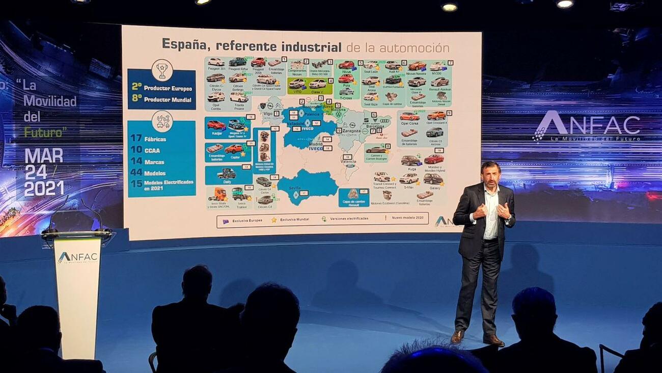José López Tafall, director general de Anfac, en el foro de la patronal