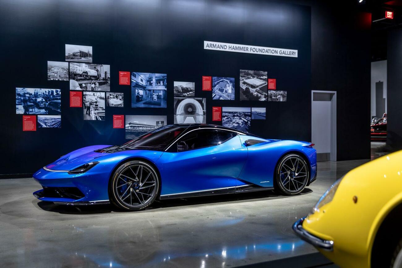 Exposición de Pininfarina en Los Ángeles