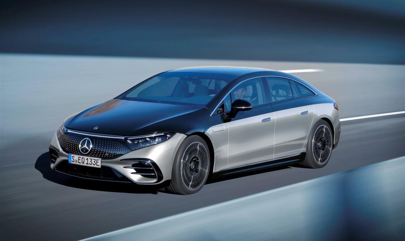 Nueva berlina Mercedes EQS / DAIMLER