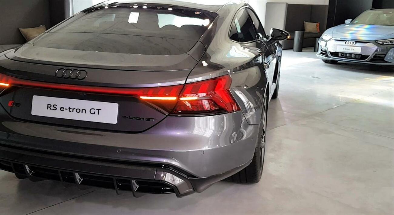 Los nuevos Audi RS e tron GT y e tron GT