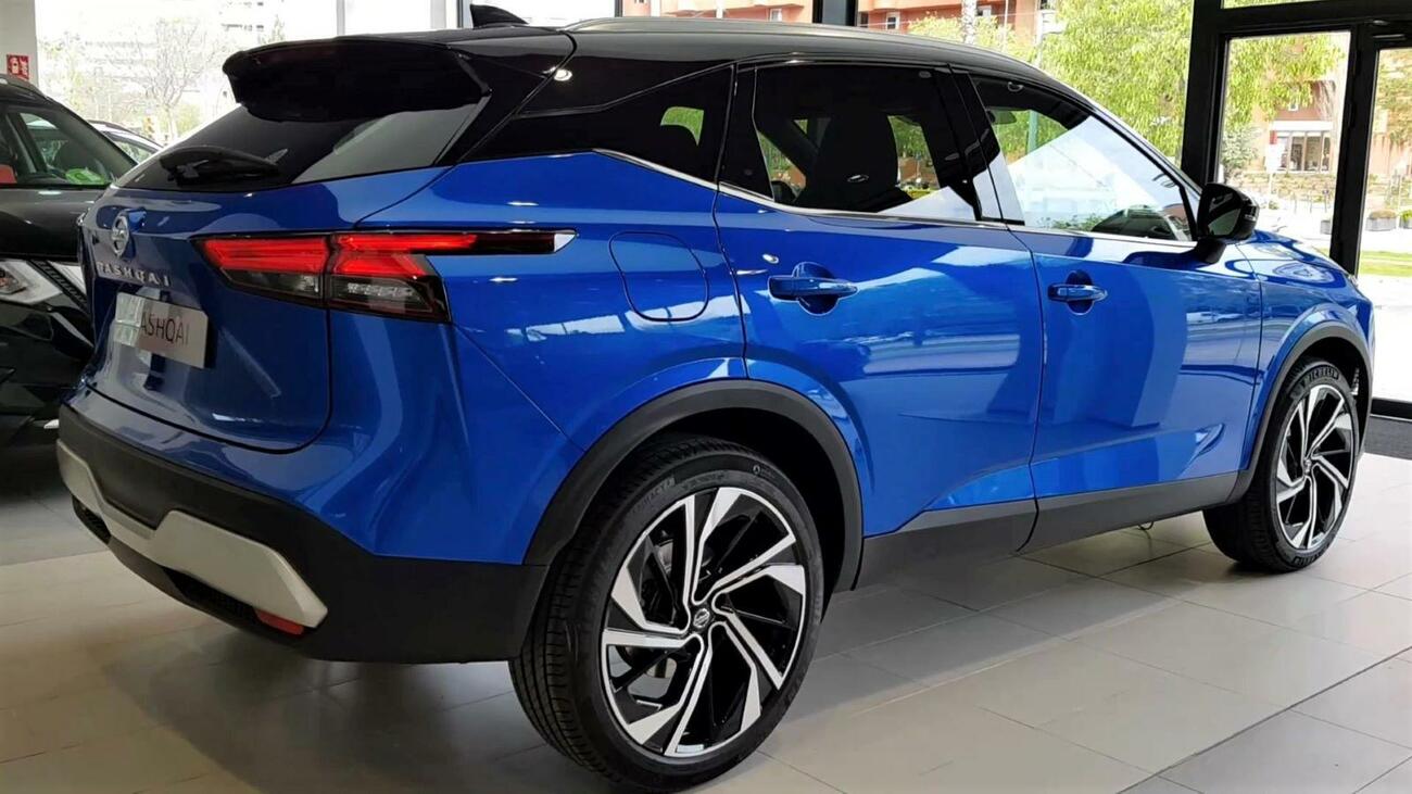 Nuevo Nissan Qashqai en un concesionario