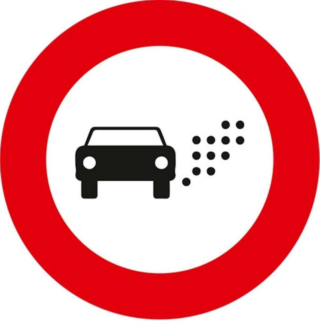 Señal de Zona de Bajas Emisiones de la DGT