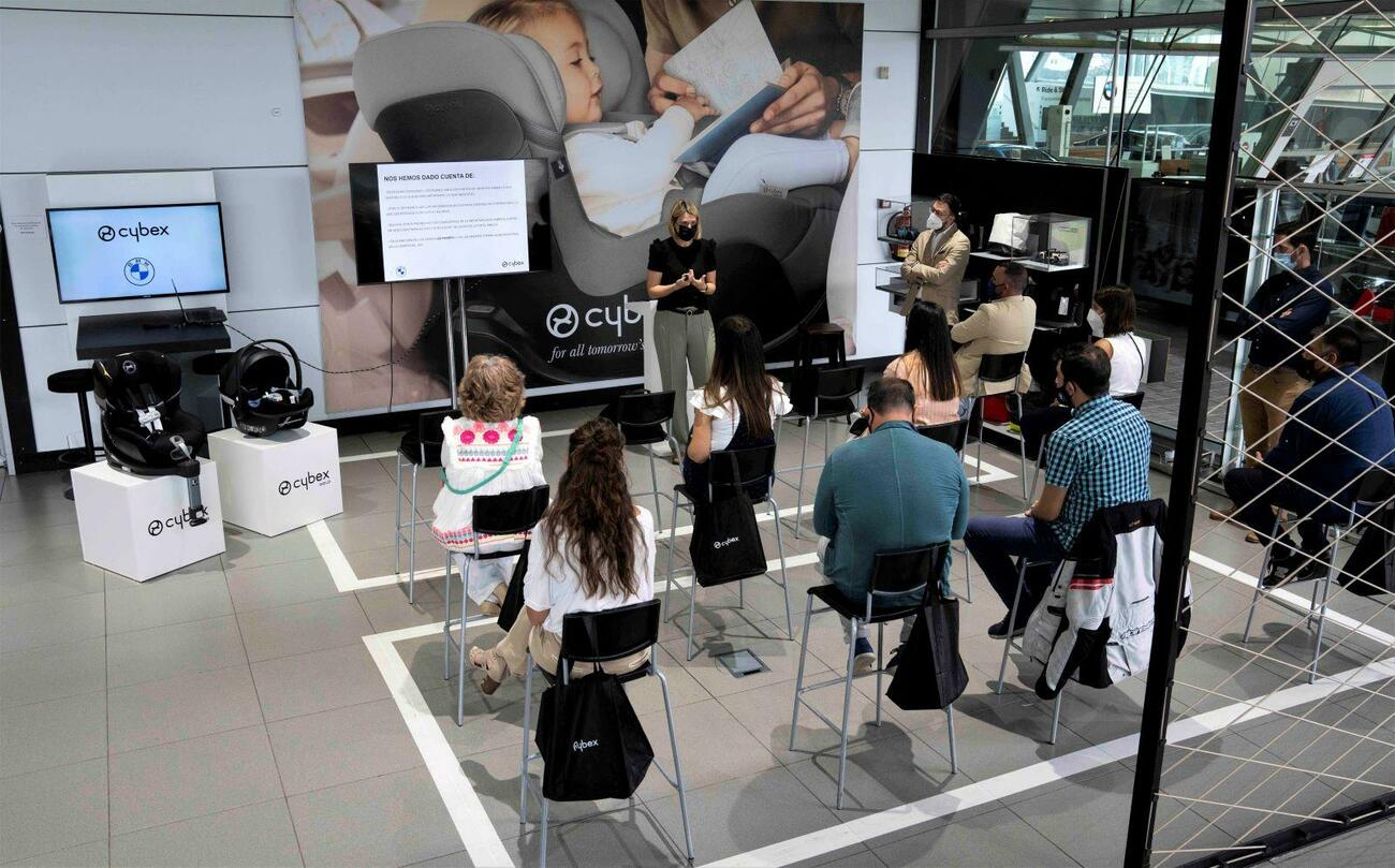 Presentación de Cybex en BMW Presentación de Cybex en BMW