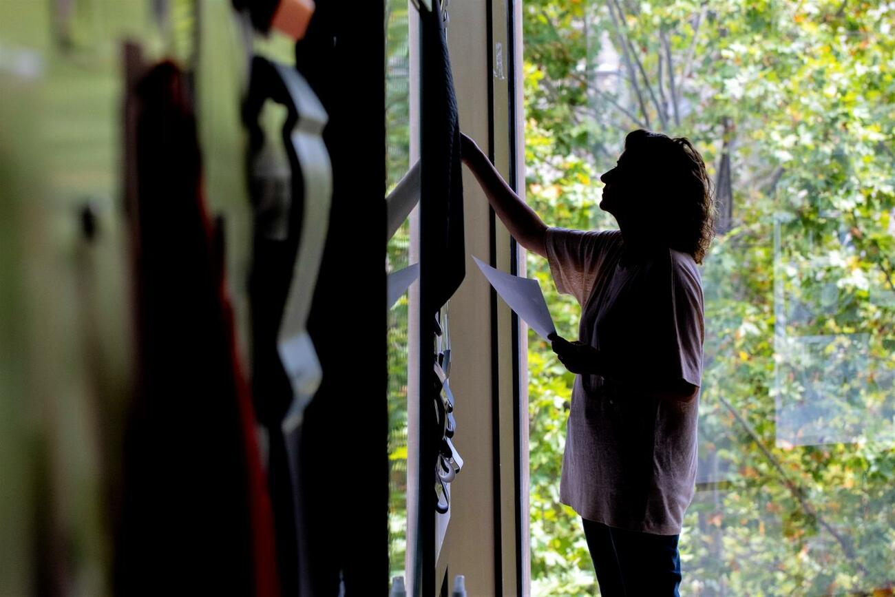 Francesca Sangalli, responsable de Color & Trim, en el Design Lab de SEAT en Barcelona / SEAT