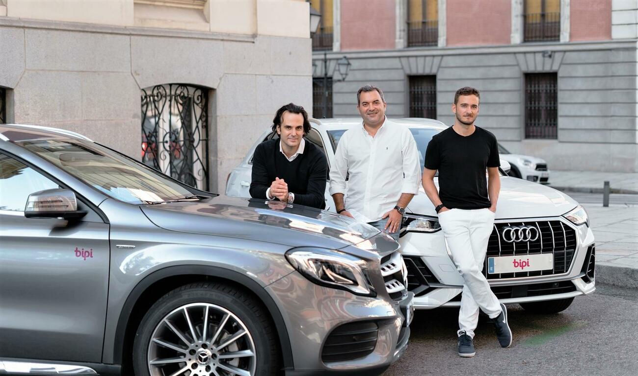 Los fundadores y directivos de Bipi Los fundadores y directivos de Bipi