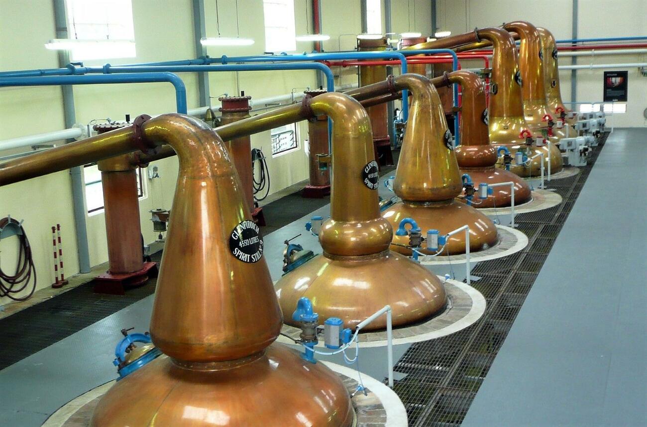 Destilería de whisky de Glenfiddich / PIXABAY
