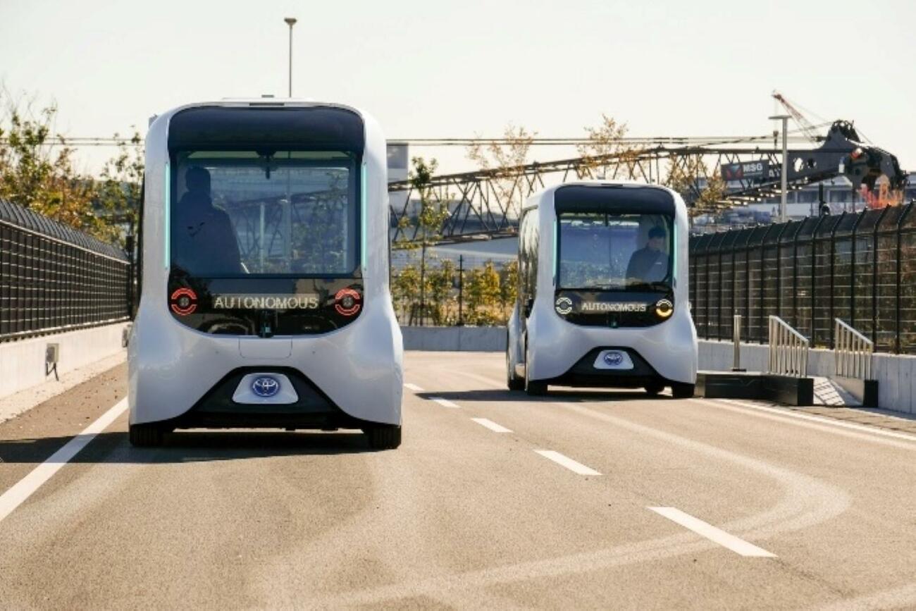 Vehículos autónomos Toyota e Palette / TOYOTA