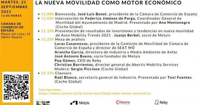 Programa de Auto Mobility Trends en Madrid
