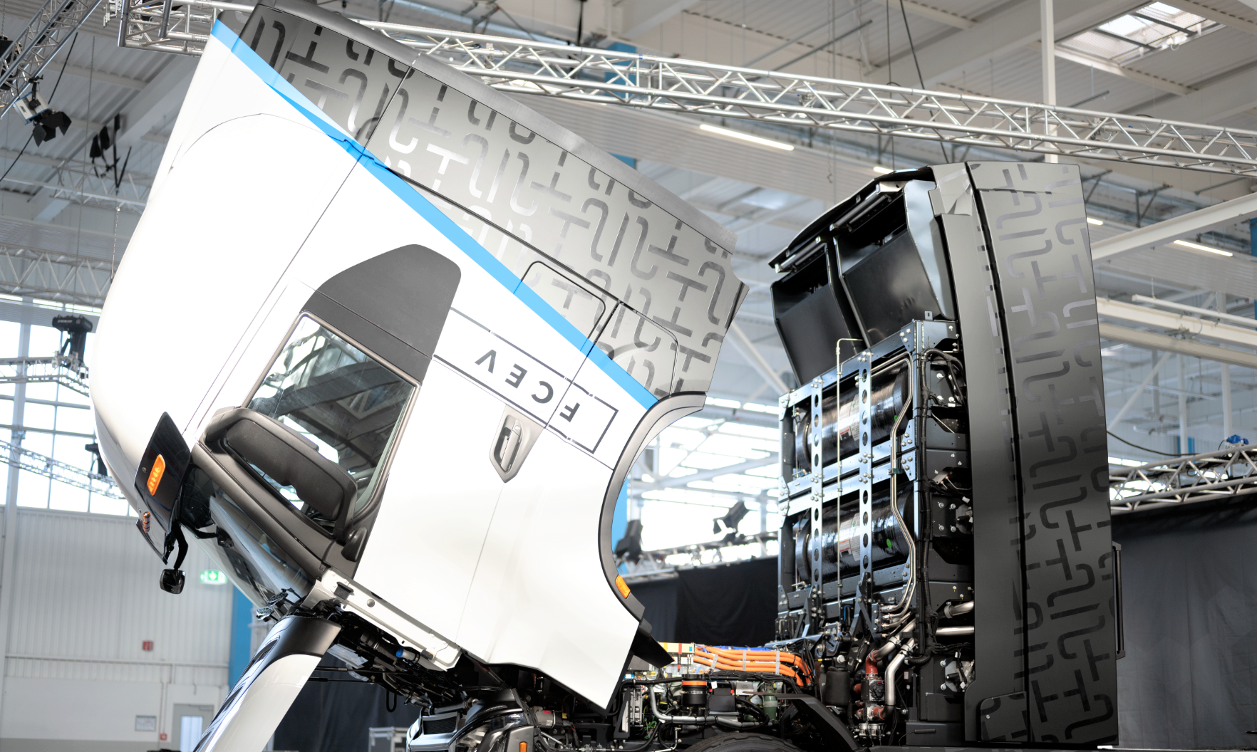 Un camión de Iveco y Nikola en la nueva planta de Alemania / IVECO