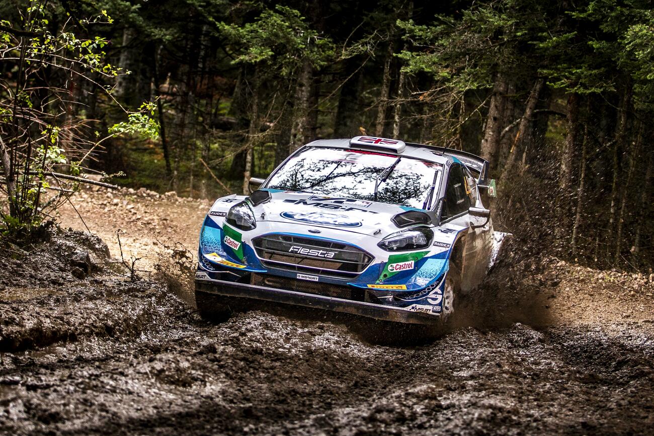 Coche de Ford en el Rally Acrópolis de Grecia / NIKOS KATIKIS / AFP7 / EUROPA PRESS
