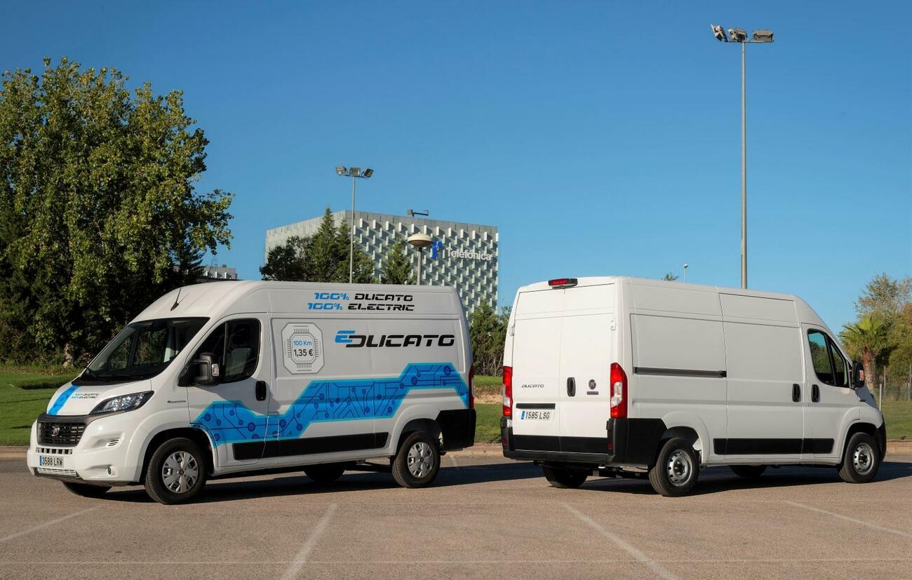 Nueva Fiat Ducato con su versión eléctrica